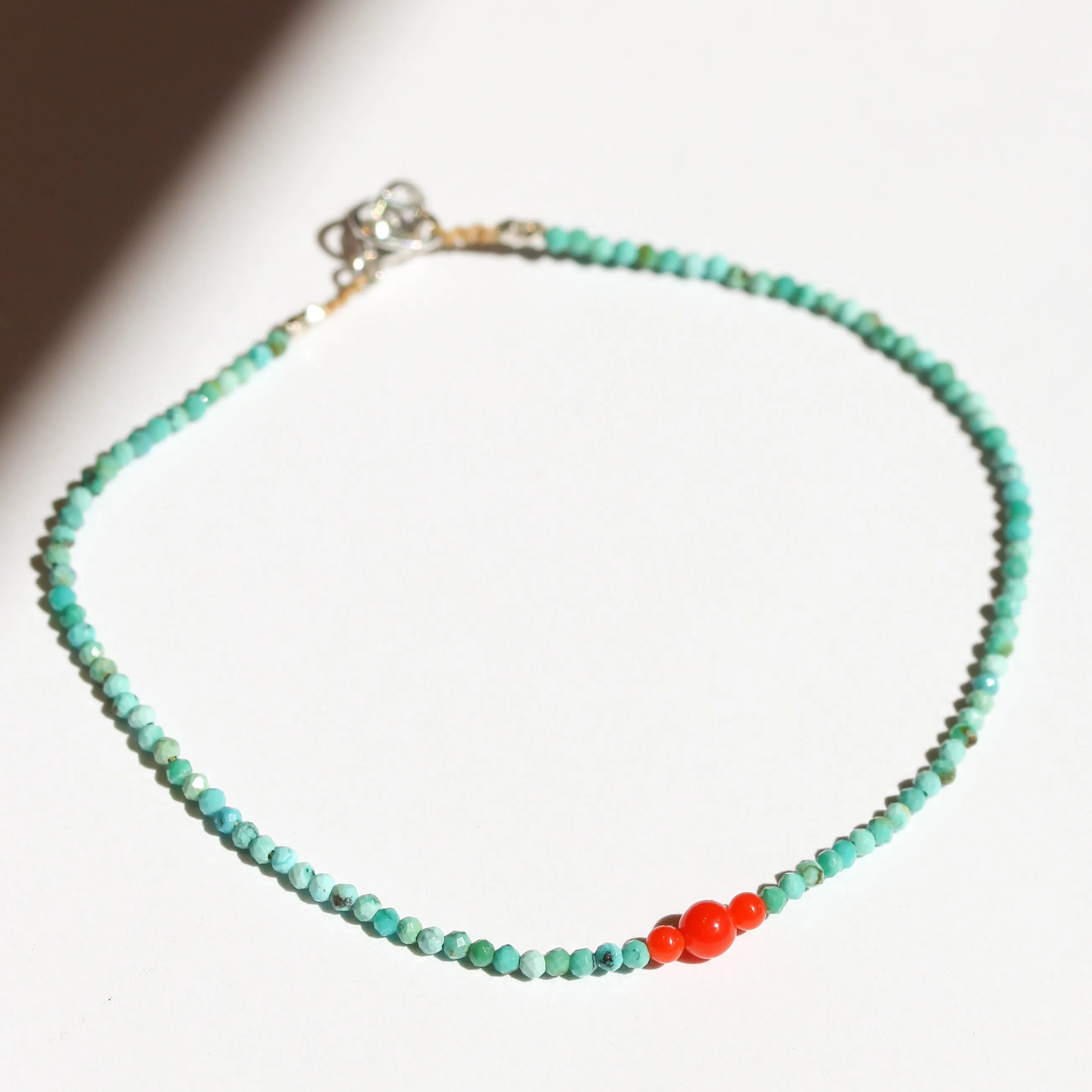 Turquoise   Coral Bracelet