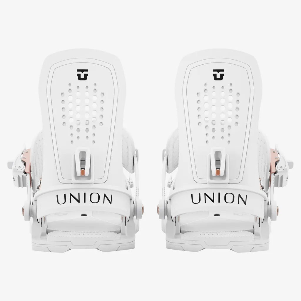 Union Trilogy Snowboard Bindings - White Women's 2025