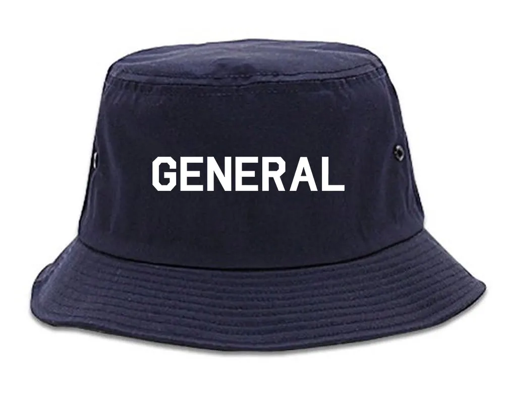 US General WW2 Mens Bucket Hat