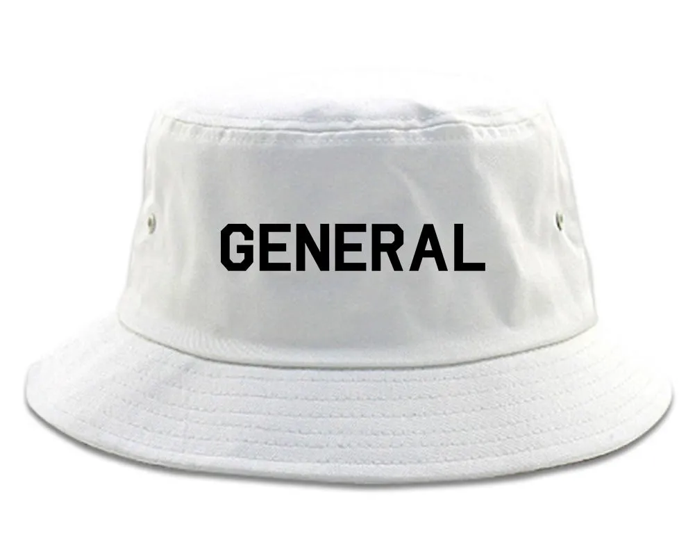 US General WW2 Mens Bucket Hat