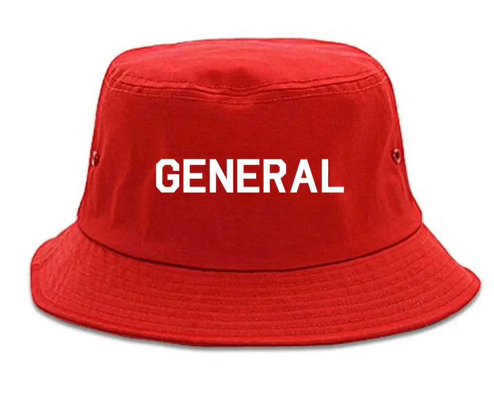 US General WW2 Mens Bucket Hat