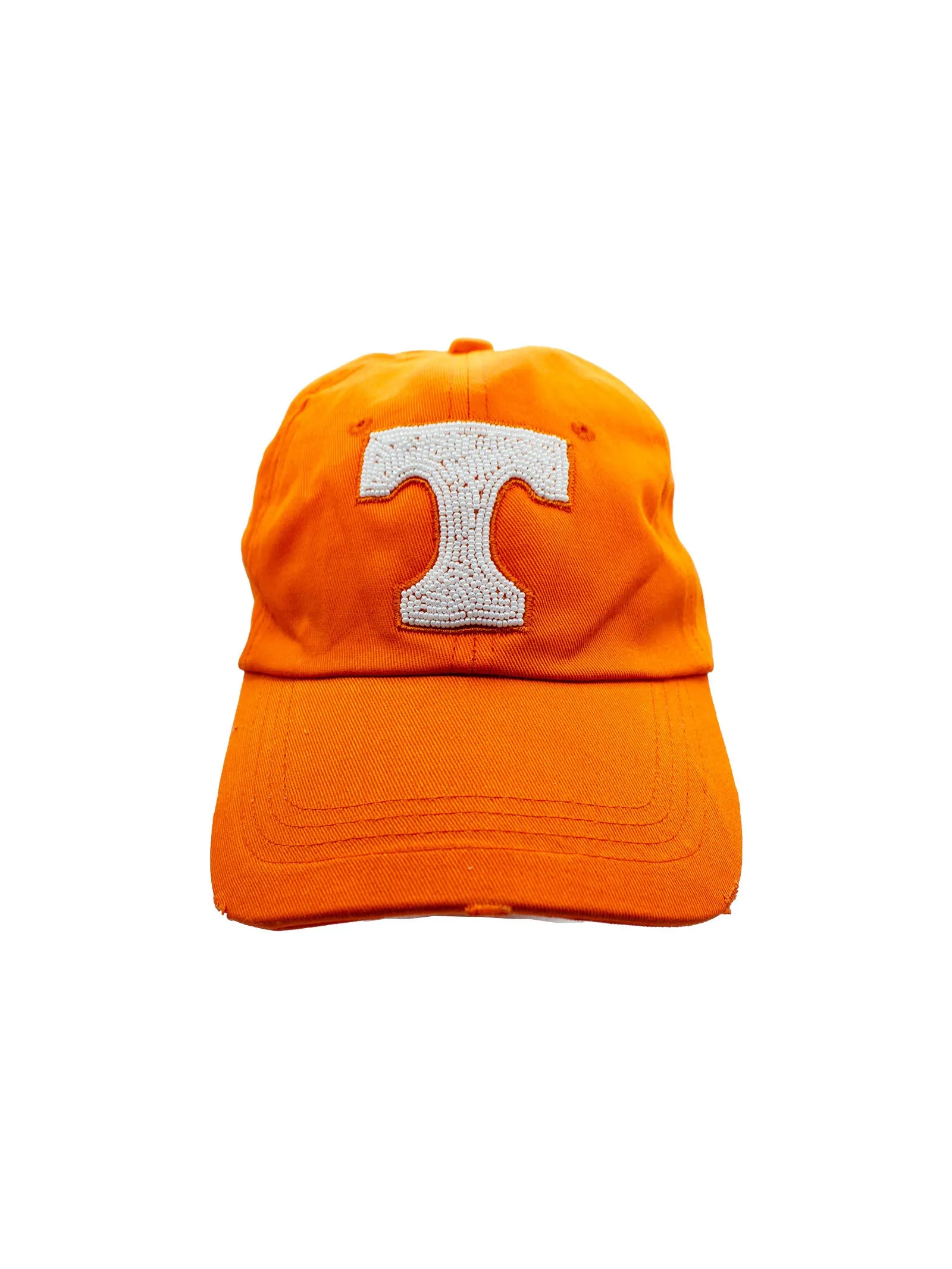 UT Beaded Distressed Ball Cap