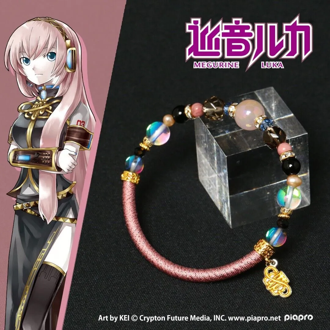 Vocaloid Magurine Luka Wind Cord Bracelet Jewelry piapro Japan Limited