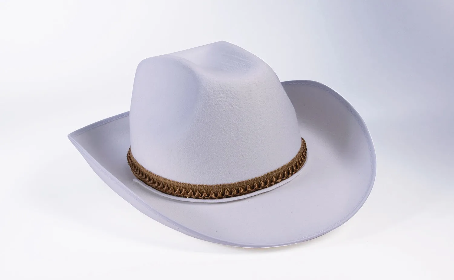 Western Style Cowboy Hat White Adult Hat