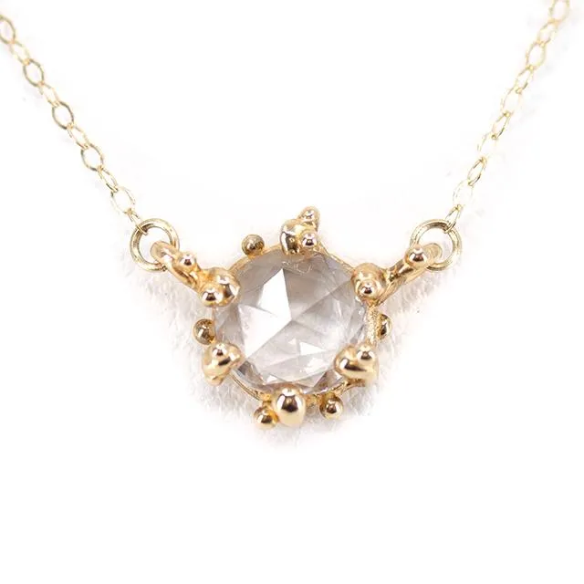 White Sapphire Baleal Necklace