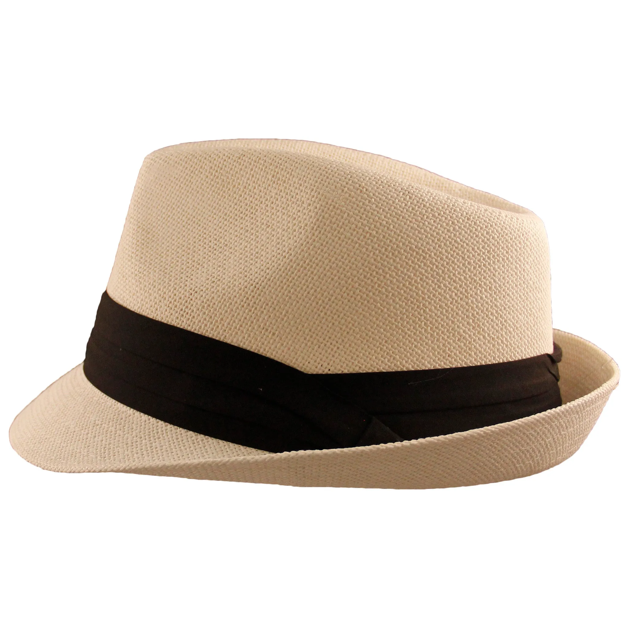 White/Black Fedora