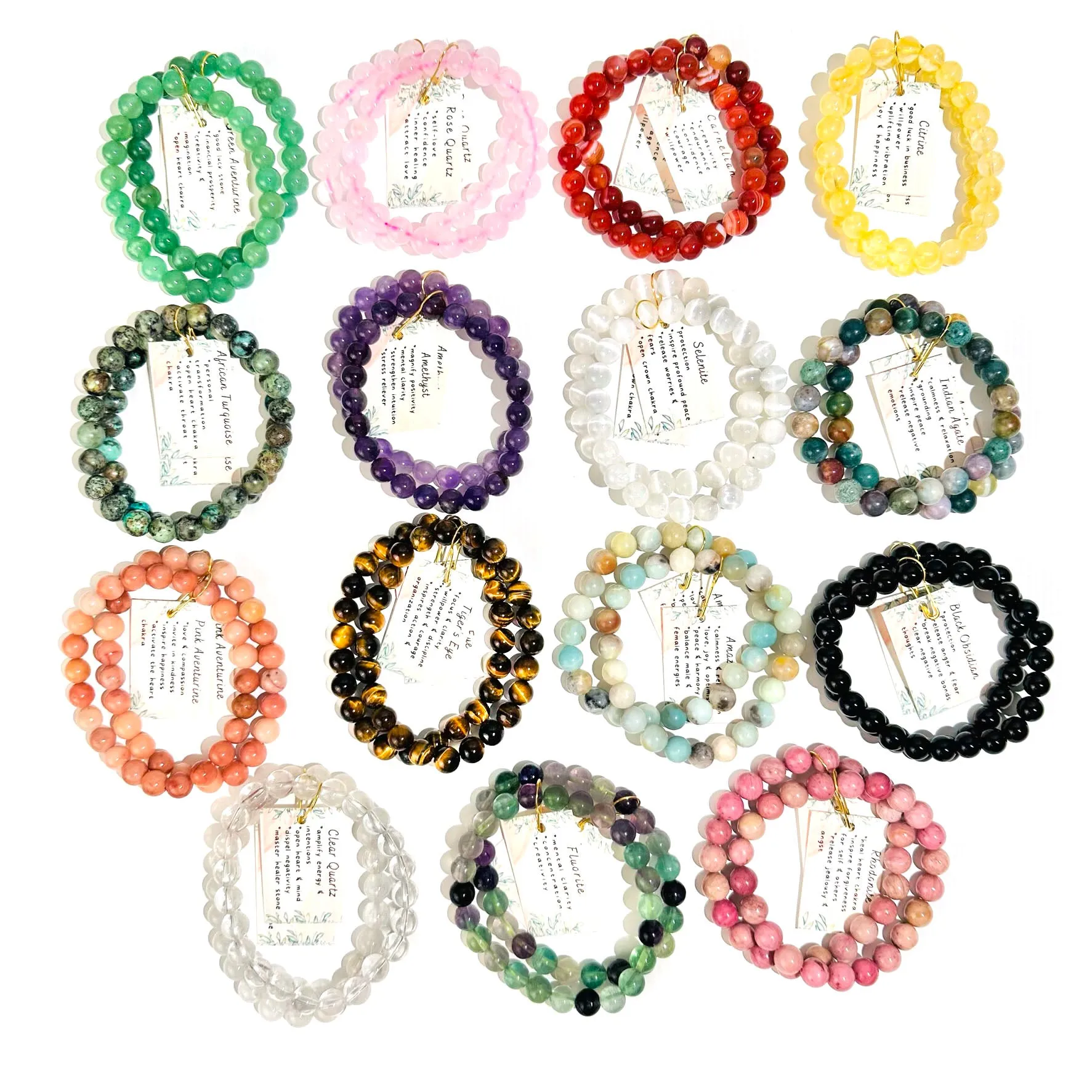 Wholesale 8mm Crystal Bracelets Starter Set