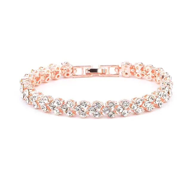 Women's Tennis Crystal Bracelet