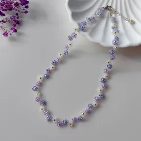 ZigZag Lavender Necklace