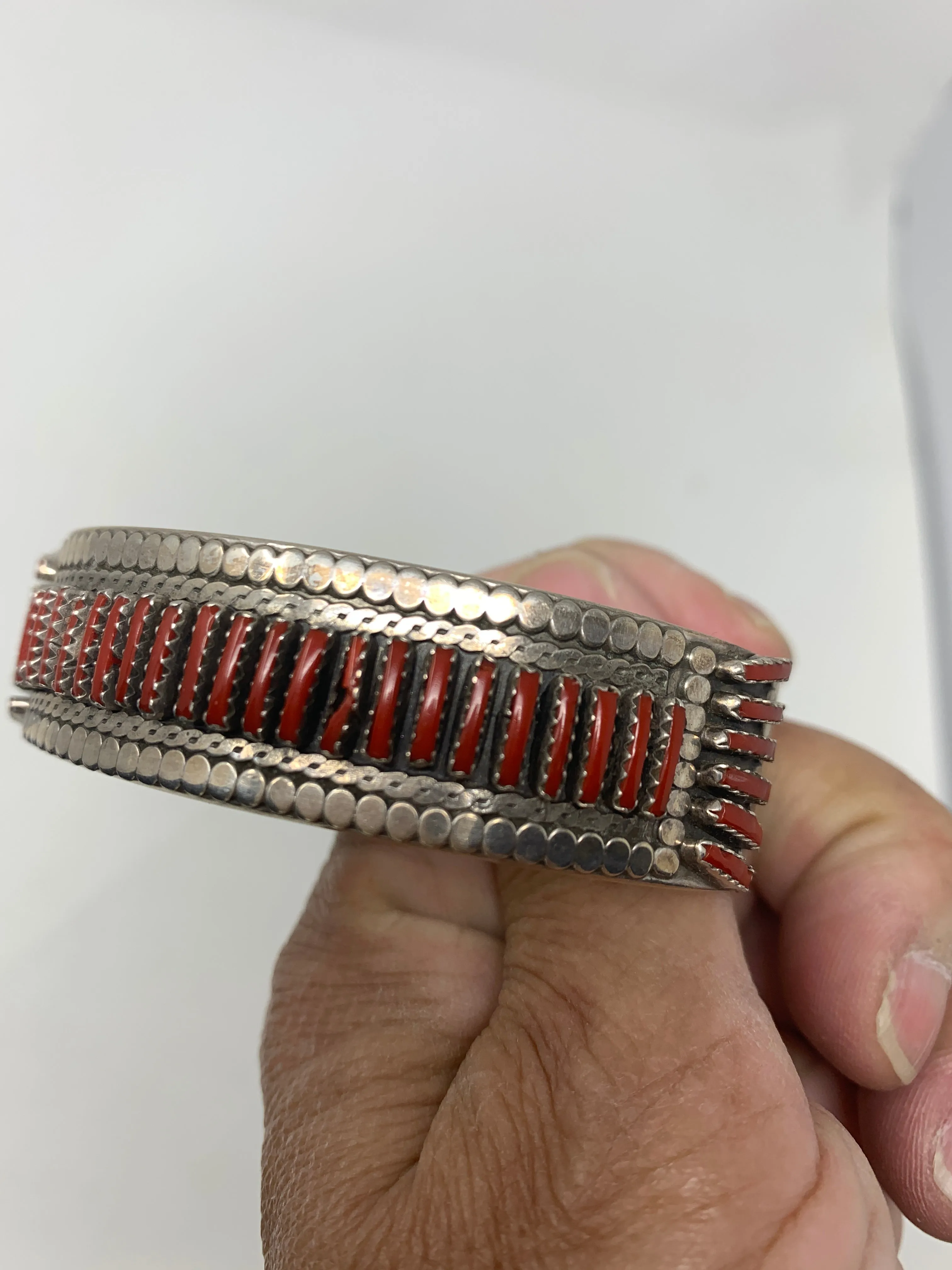 Zuni Sterling Silver Cuff Bracelet!