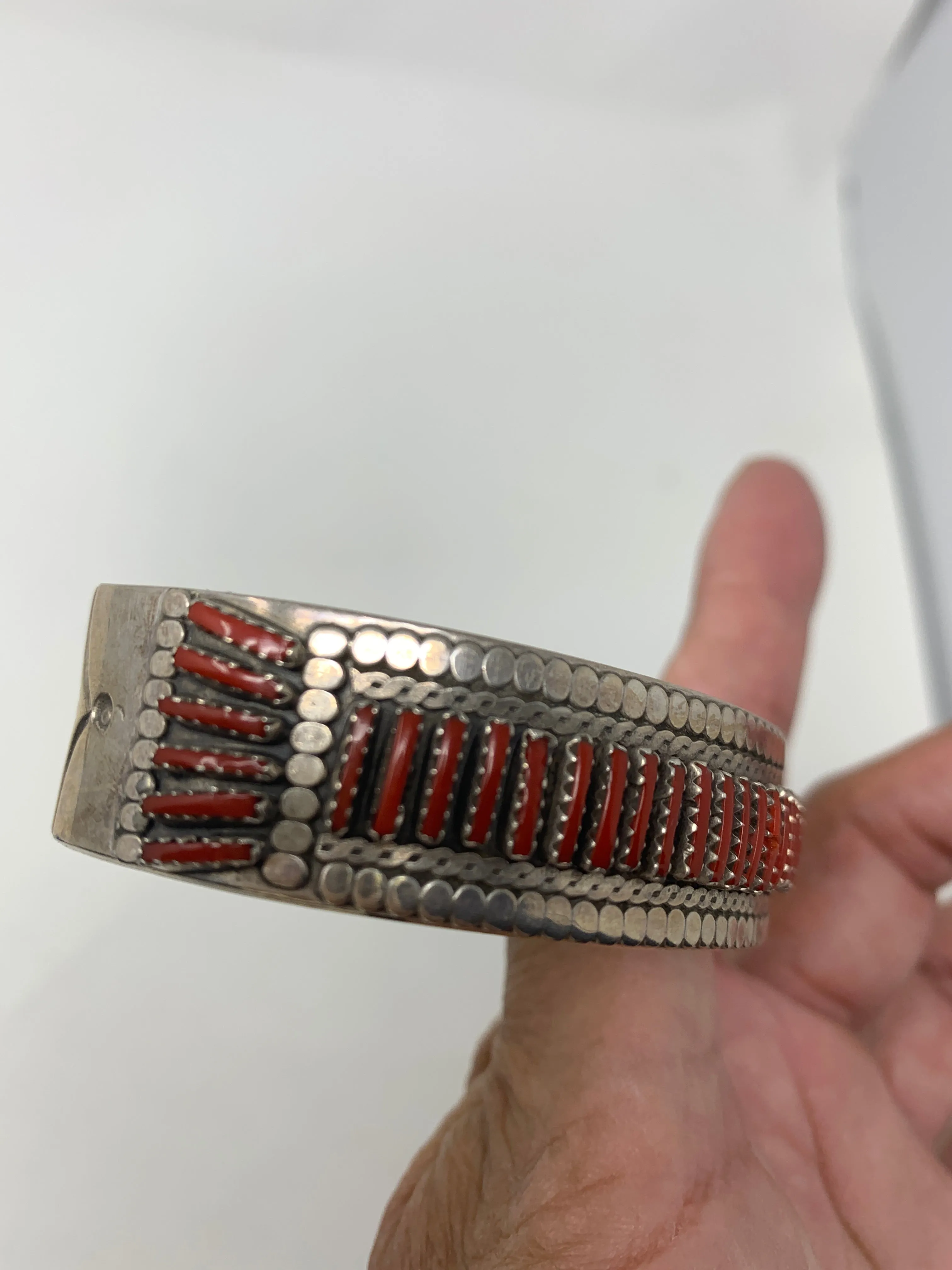 Zuni Sterling Silver Cuff Bracelet!